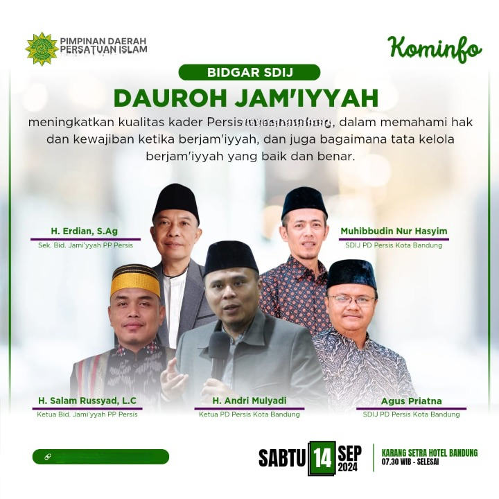 Dauroh Jamiyyah SDIJ PD PERSIS Kabupaten Kupang